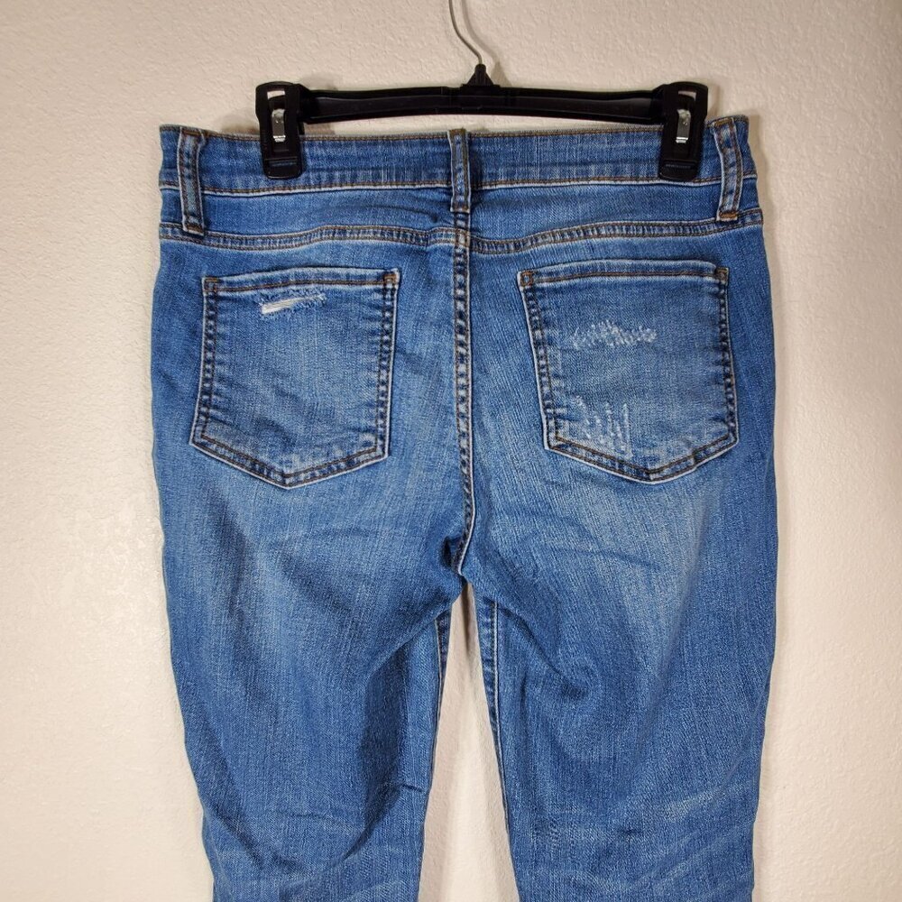 Kut From The Kloth Womans Size 6 Jeans Distressed Skinny Fit Blue Womens Jeans - Picture 8 of 12